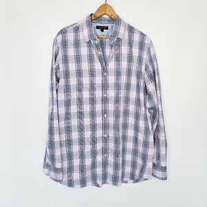 Banana Republic men's pink dress shirt Large